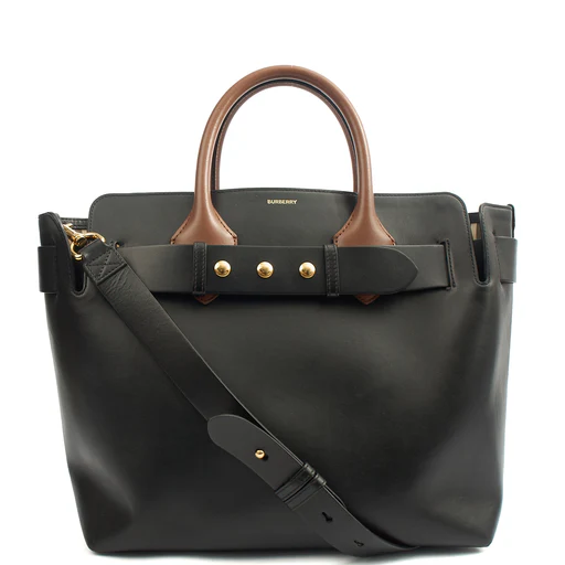 Picture of Burberry Tote Belt Bag - Medium in Black, Leather