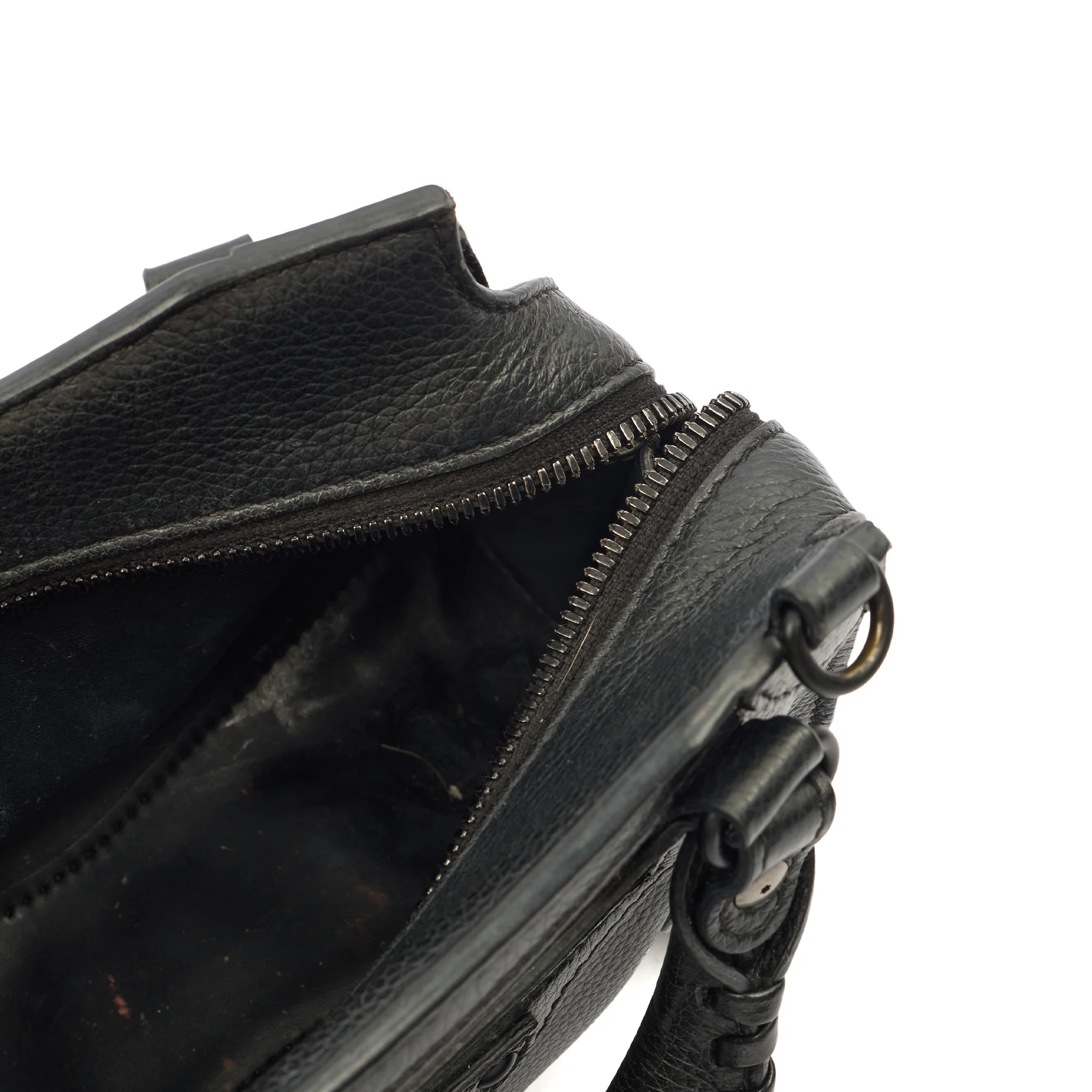 Picture of Balenciaga Cross Body Neo Classic- Nano in Black, Veau (Calfskin)