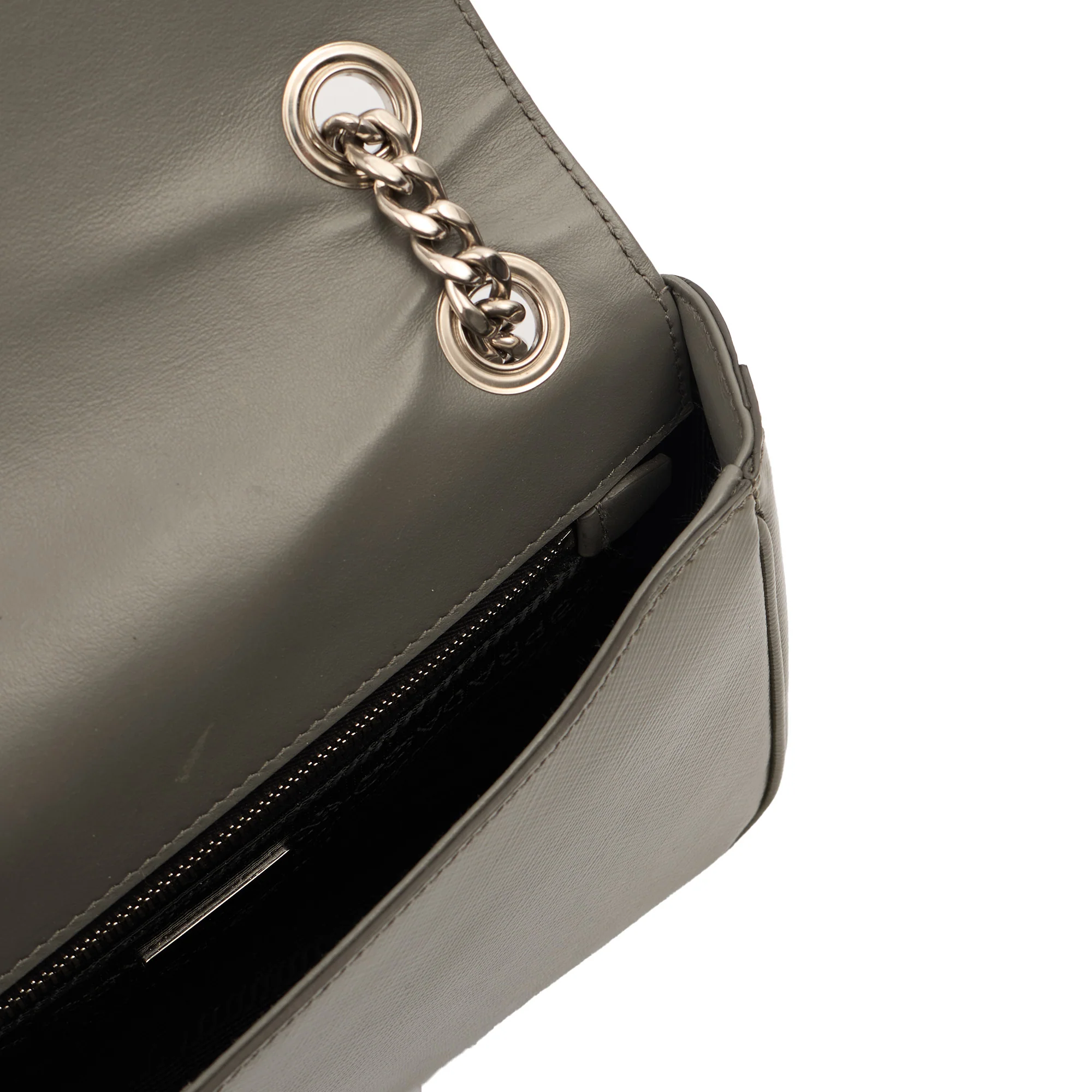 Picture of Prada Shoulder Bag Saffiano Crossbody - Mini in Green, Leather