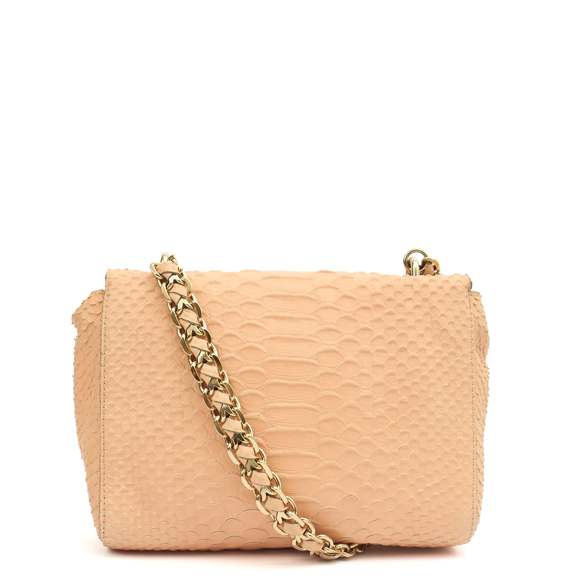 Picture of Mulberry Shoulder Bag Cecily  in Neutral, Exotic Effect Leather