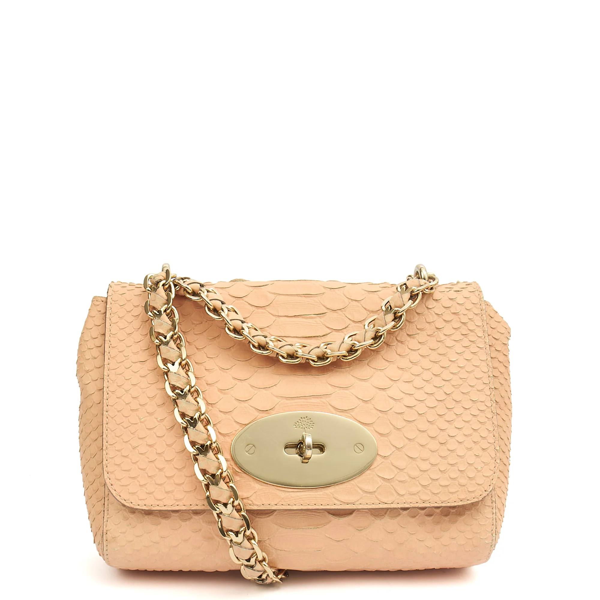 Picture of Mulberry Shoulder Bag Cecily  in Neutral, Exotic Effect Leather
