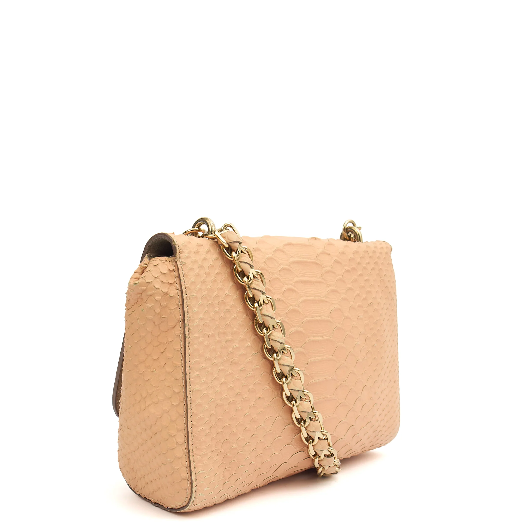 Picture of Mulberry Shoulder Bag Cecily  in Neutral, Exotic Effect Leather