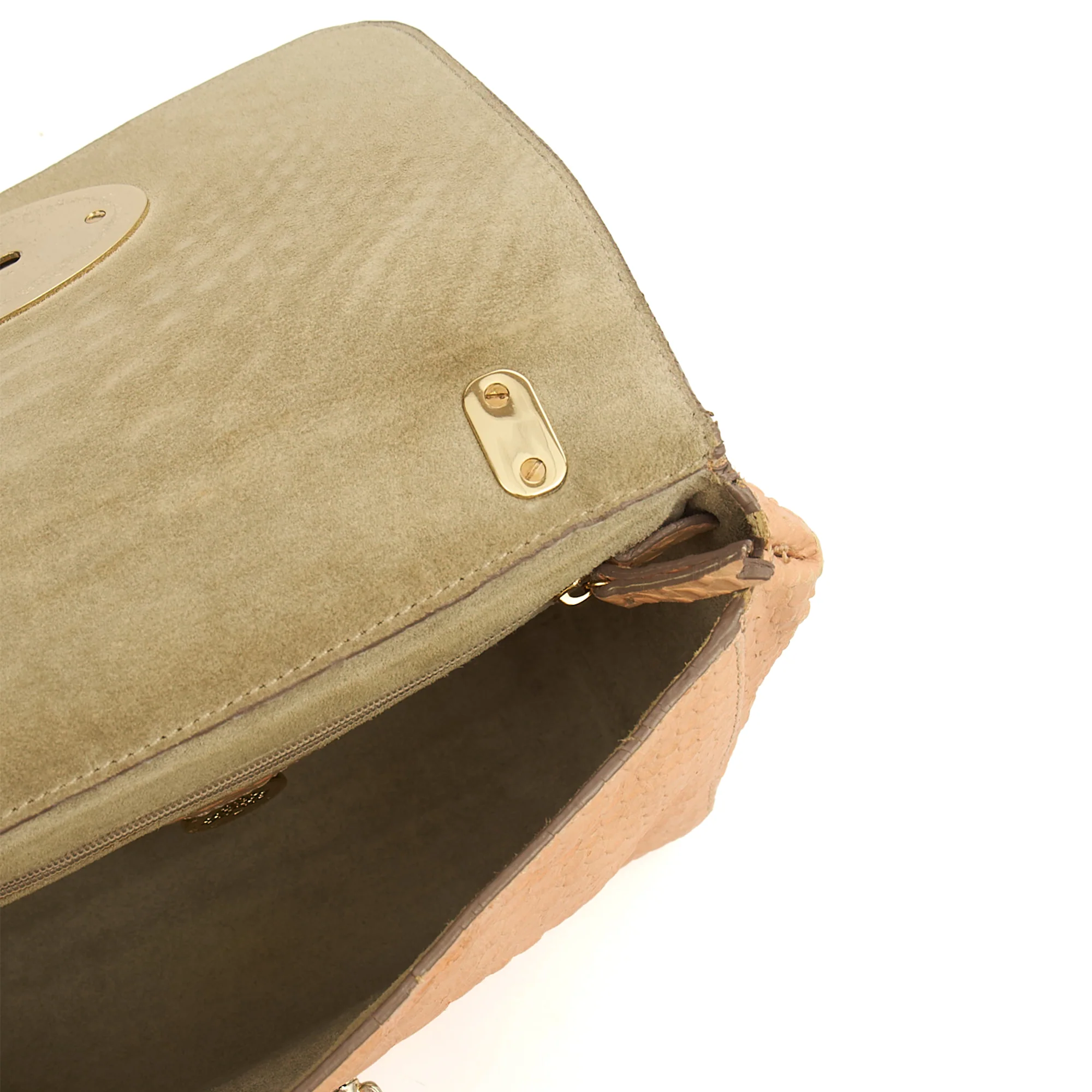 Picture of Mulberry Shoulder Bag Cecily  in Neutral, Exotic Effect Leather