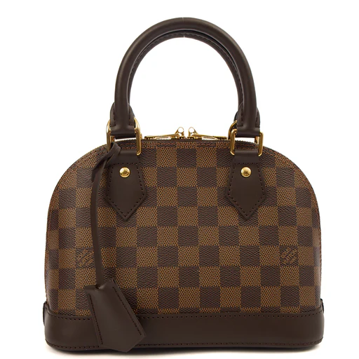 Picture of Louis Vuitton Cross Body Alma BB in Damier Ebene, Canvas