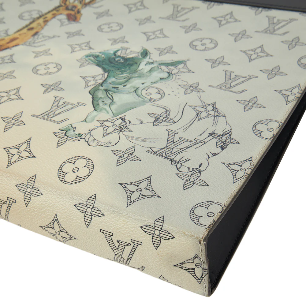 Picture of Louis Vuitton Savane Pochette Voyage MM in Multi, Leather