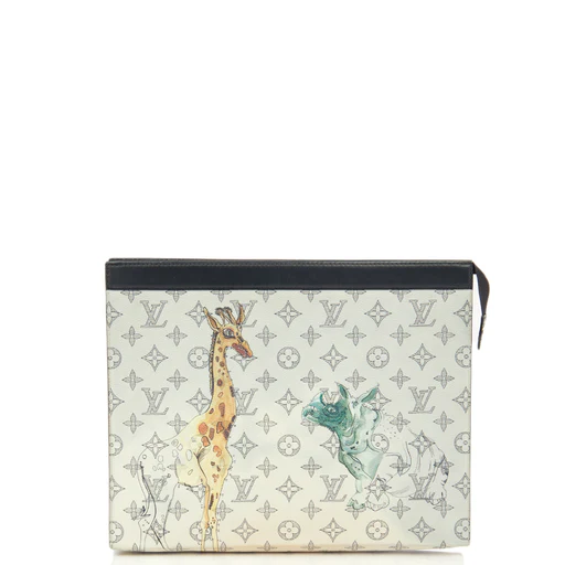 Picture of Louis Vuitton Savane Pochette Voyage MM in Multi, Leather