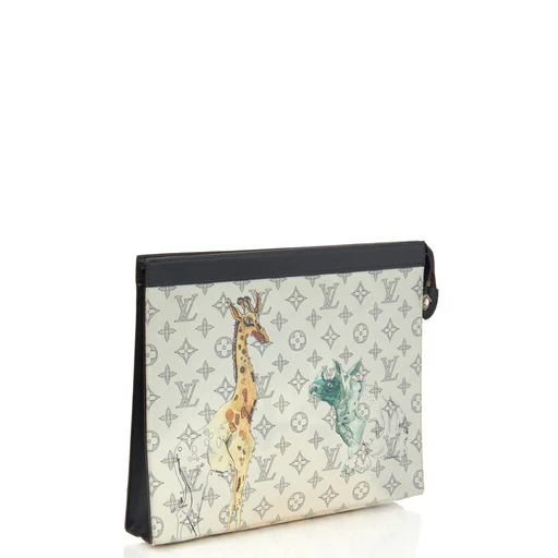 Picture of Louis Vuitton Savane Pochette Voyage MM in Multi, Leather