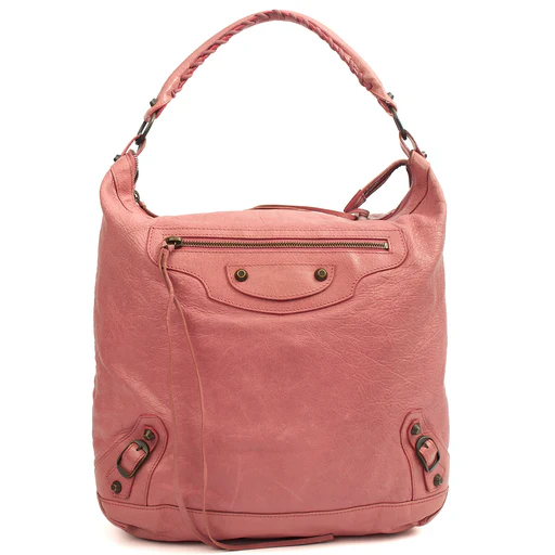 Picture of Balenciaga Shoulder Bag Classic Day Hobo in Pink, Leather