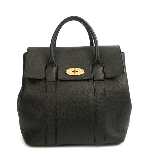 Picture of Mulberry Backpack Bayswater Backpack in Black, Leather