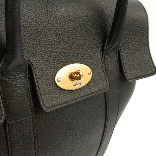 Picture of Mulberry Backpack Bayswater Backpack in Black, Leather