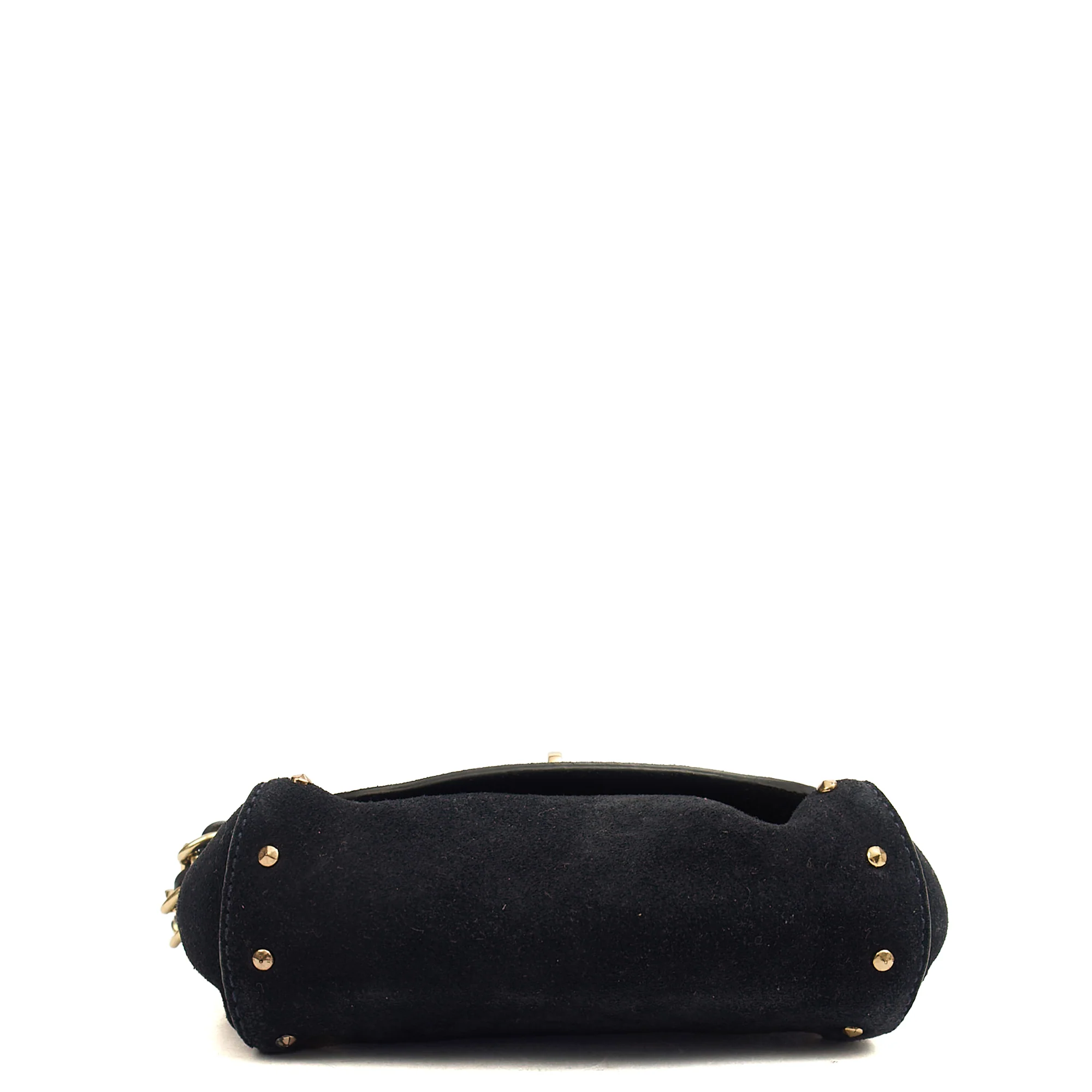 Picture of Mulberry Mini Bag Lily - Mini  in Navy, Suede