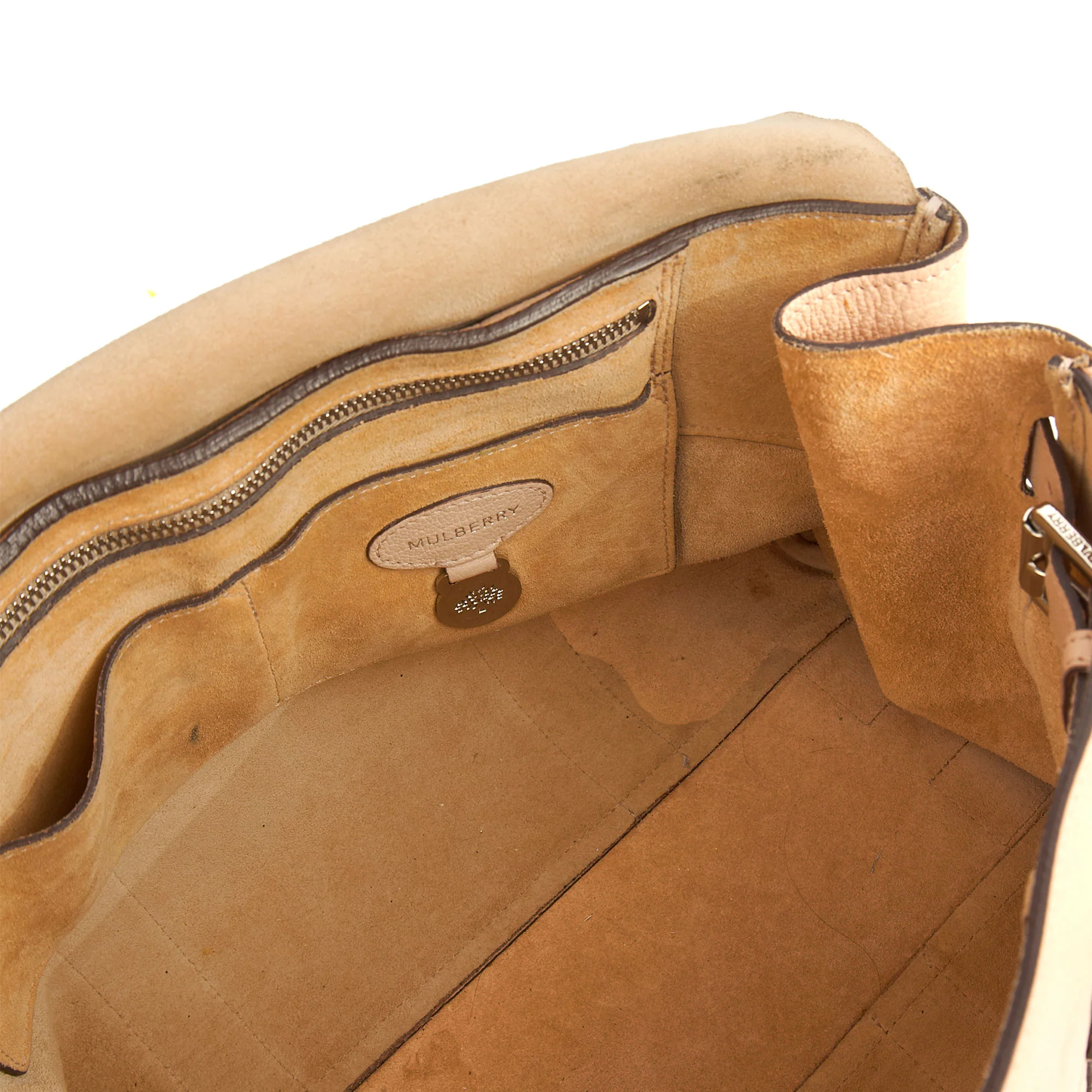 Picture of Mulberry Top Handle Bayswater Heritage in Rose Water, Calfskin Leather