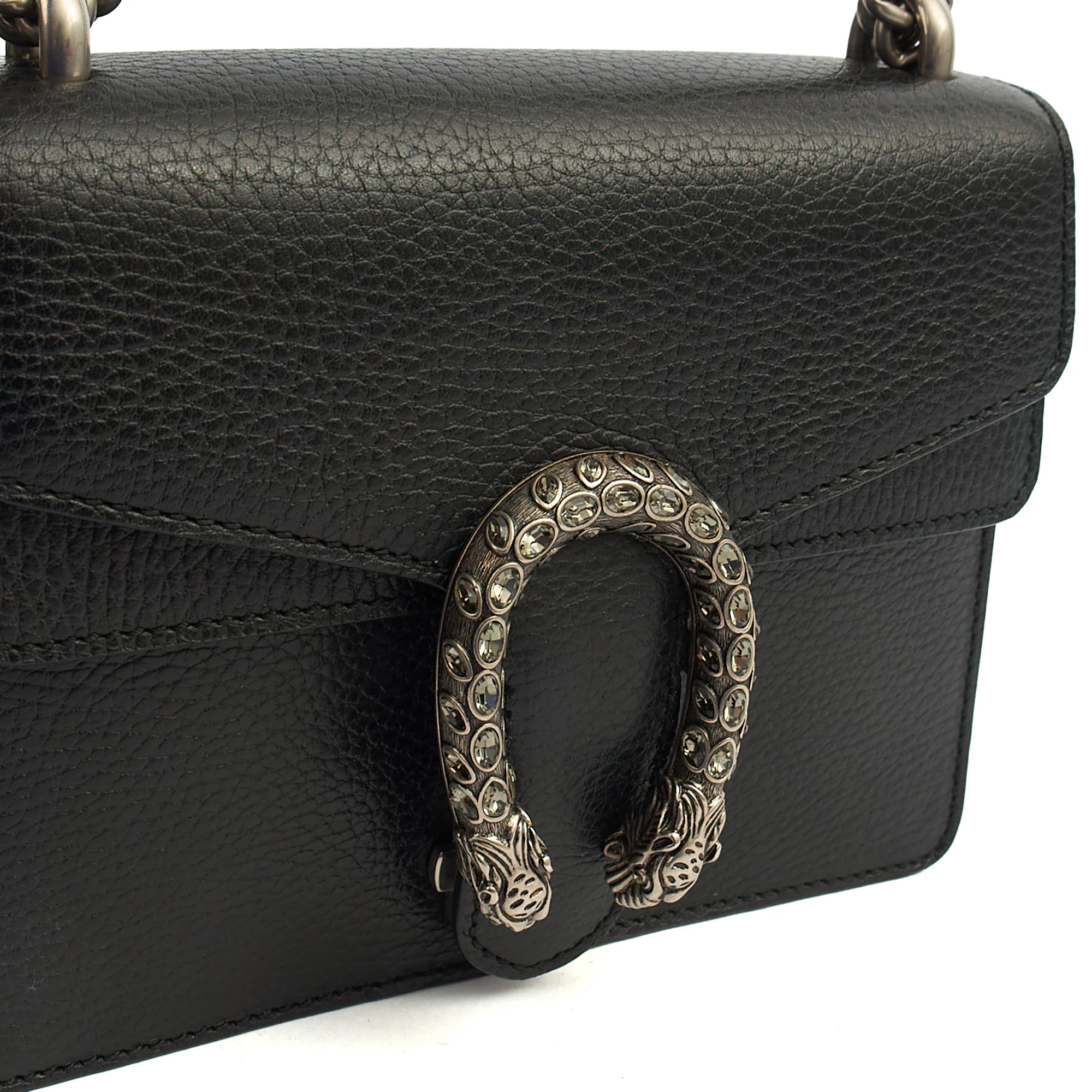 Picture of Gucci Cross Body Dionysus - Mini in Black, Leather