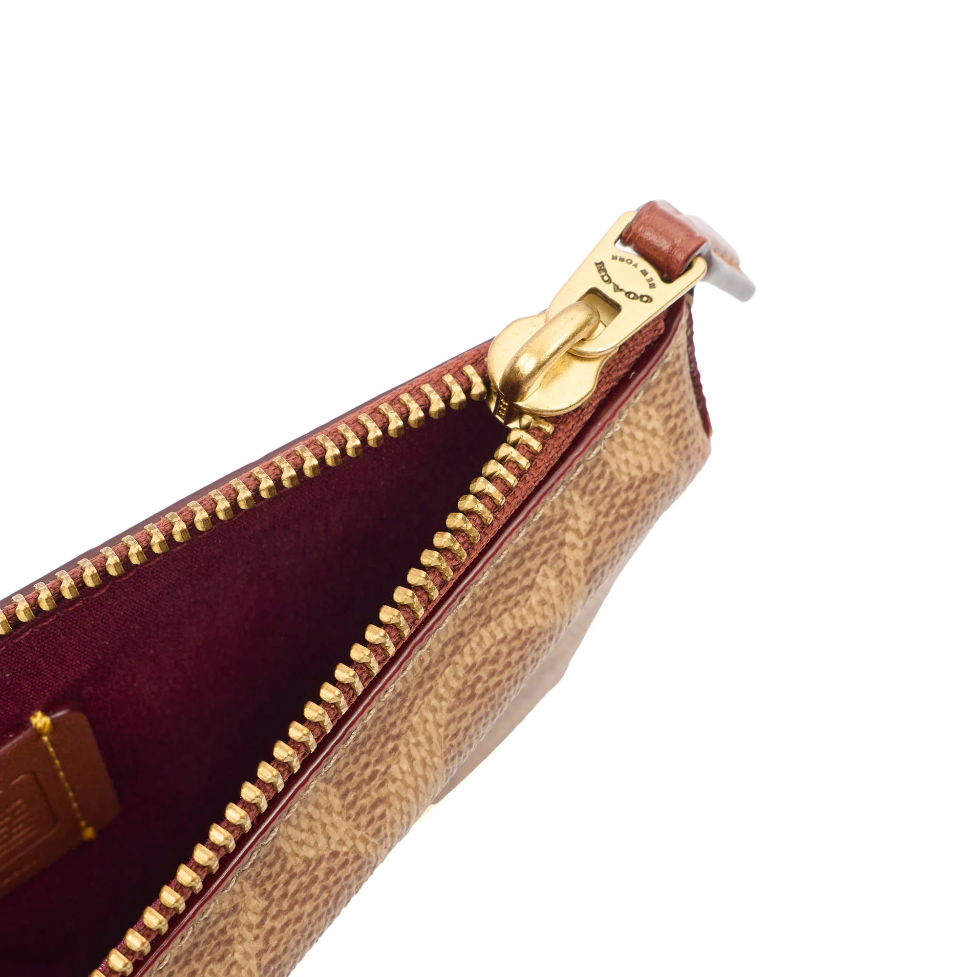 Picture of Coach Wallet Tabby Wallet in Brown, Leather