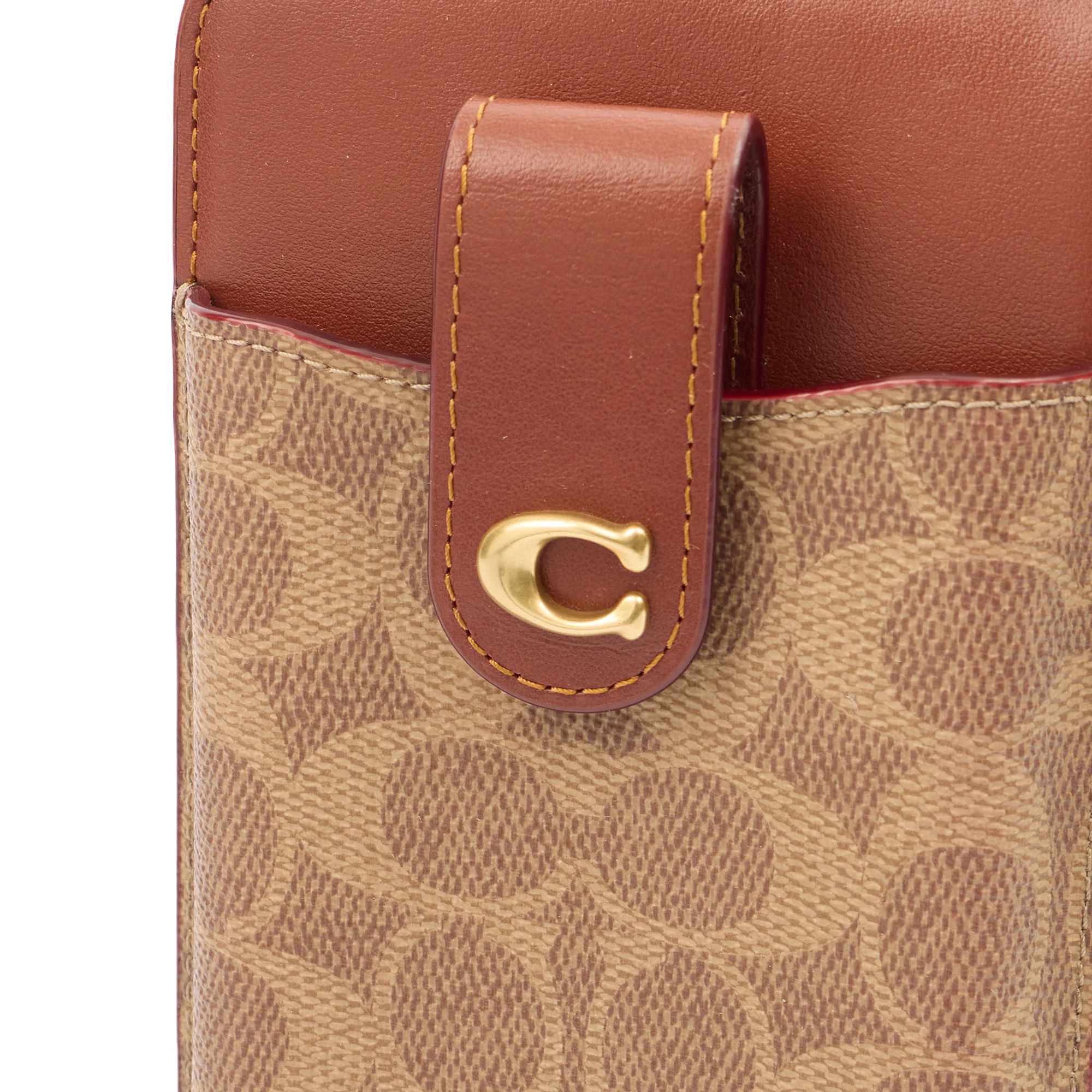 Picture of Coach Wallet Tabby Wallet in Brown, Leather