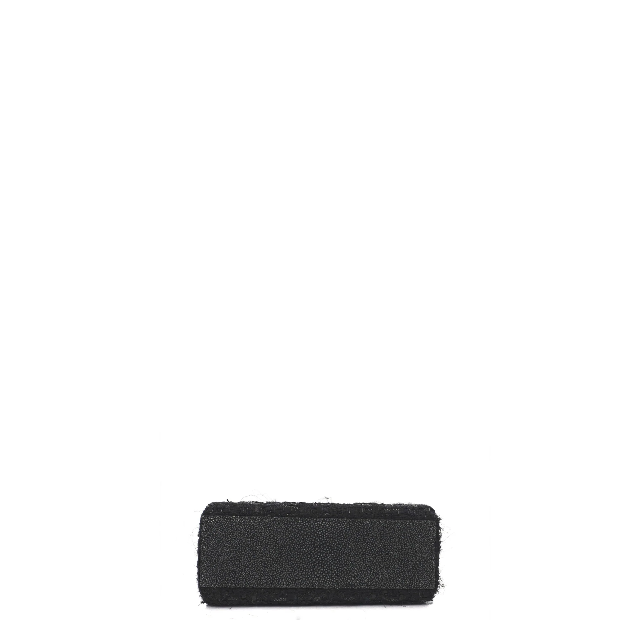 Picture of Christian Dior Top Handle Lady Dior - Mini in Black, Alligator Leather