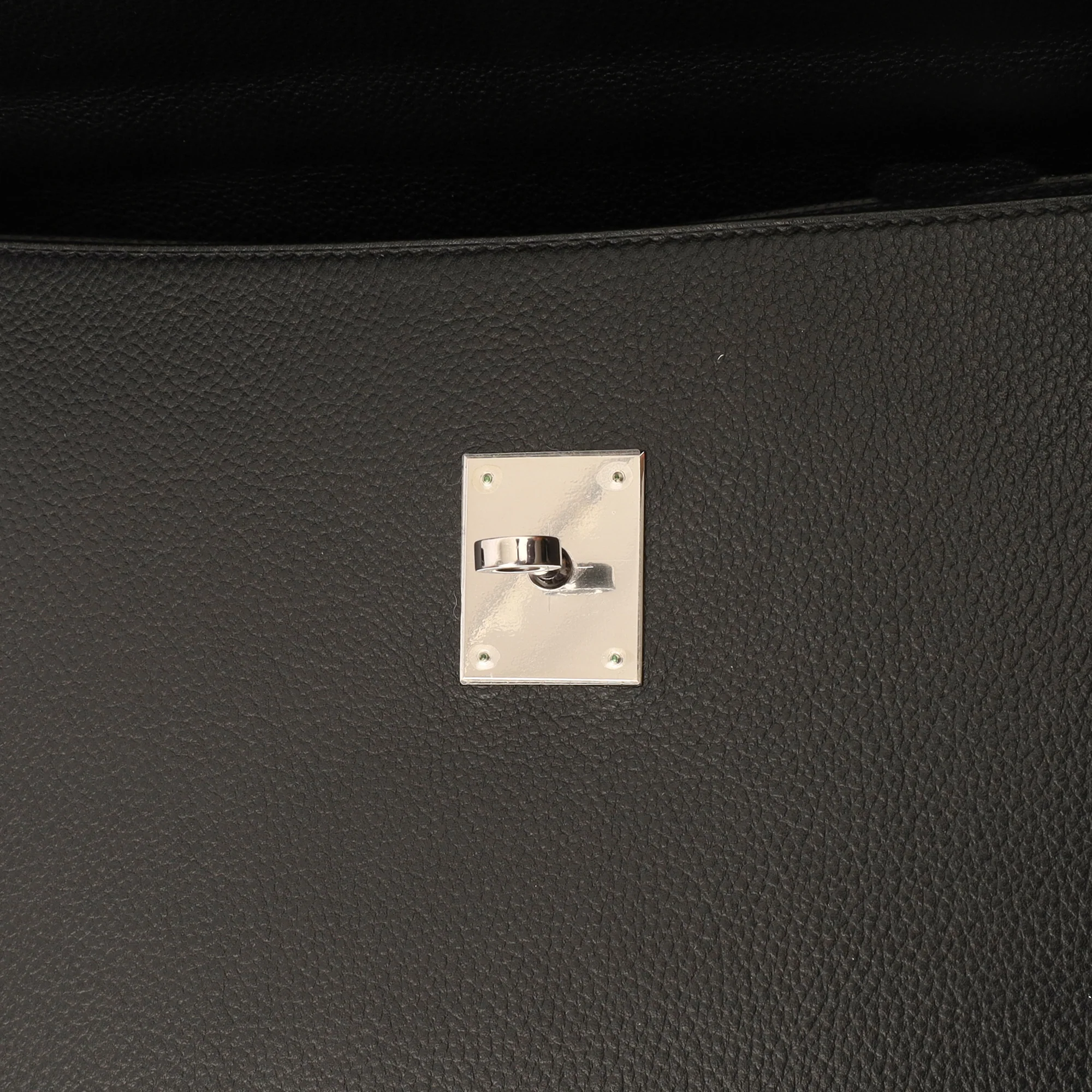 Picture of Hermes Tote Sac A Depeche in Black, Epsom Leather