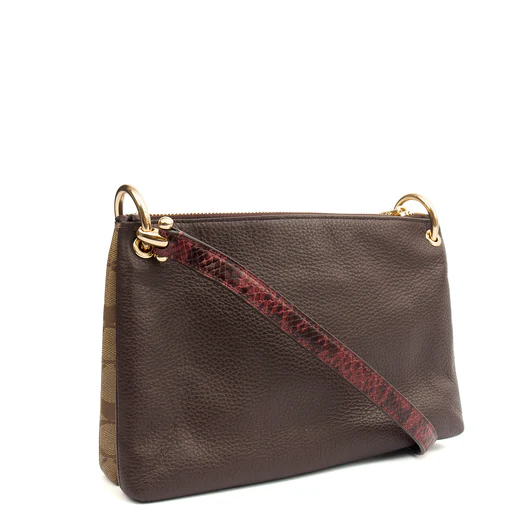 Picture of Coach Cross Body Signature Crossbody in Brown, Leather