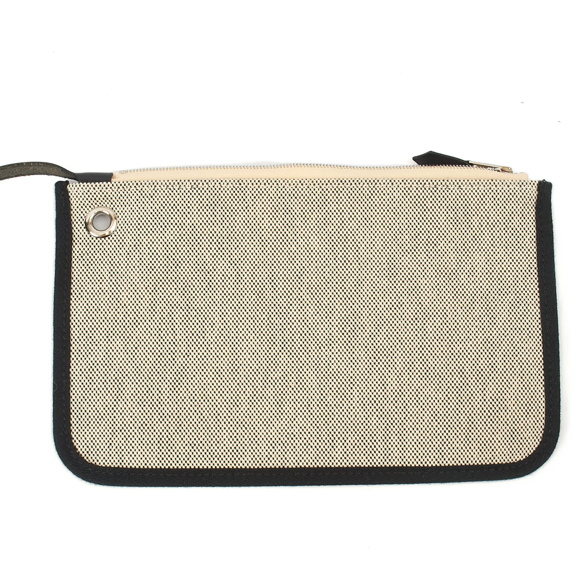 Picture of Hermes Tote Herbag Zip 31 in Black, Fabric