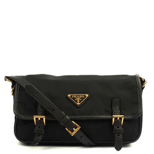 Picture of Prada Satchel Nylon Satchel in Black, Nylon