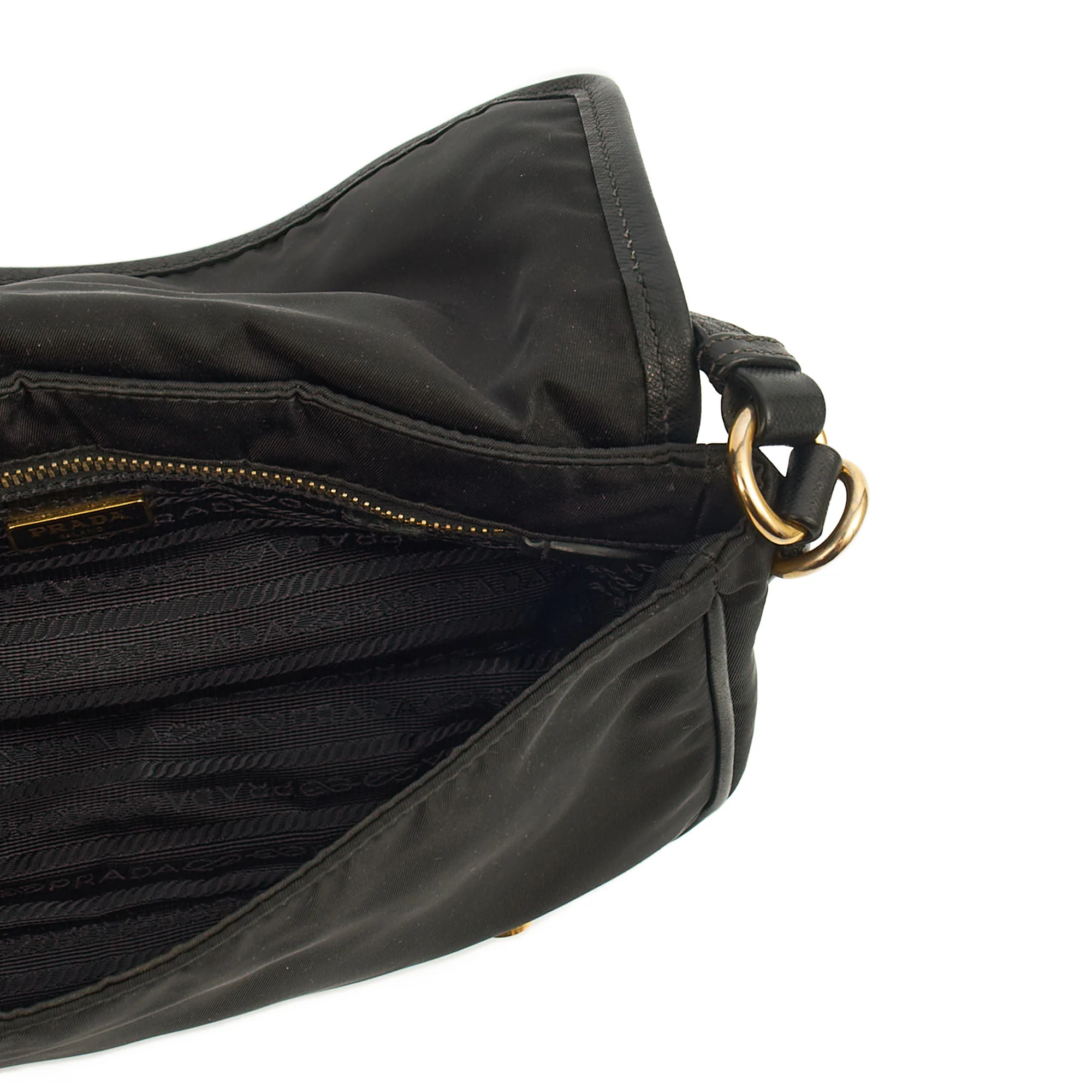 Picture of Prada Satchel Nylon Satchel in Black, Nylon