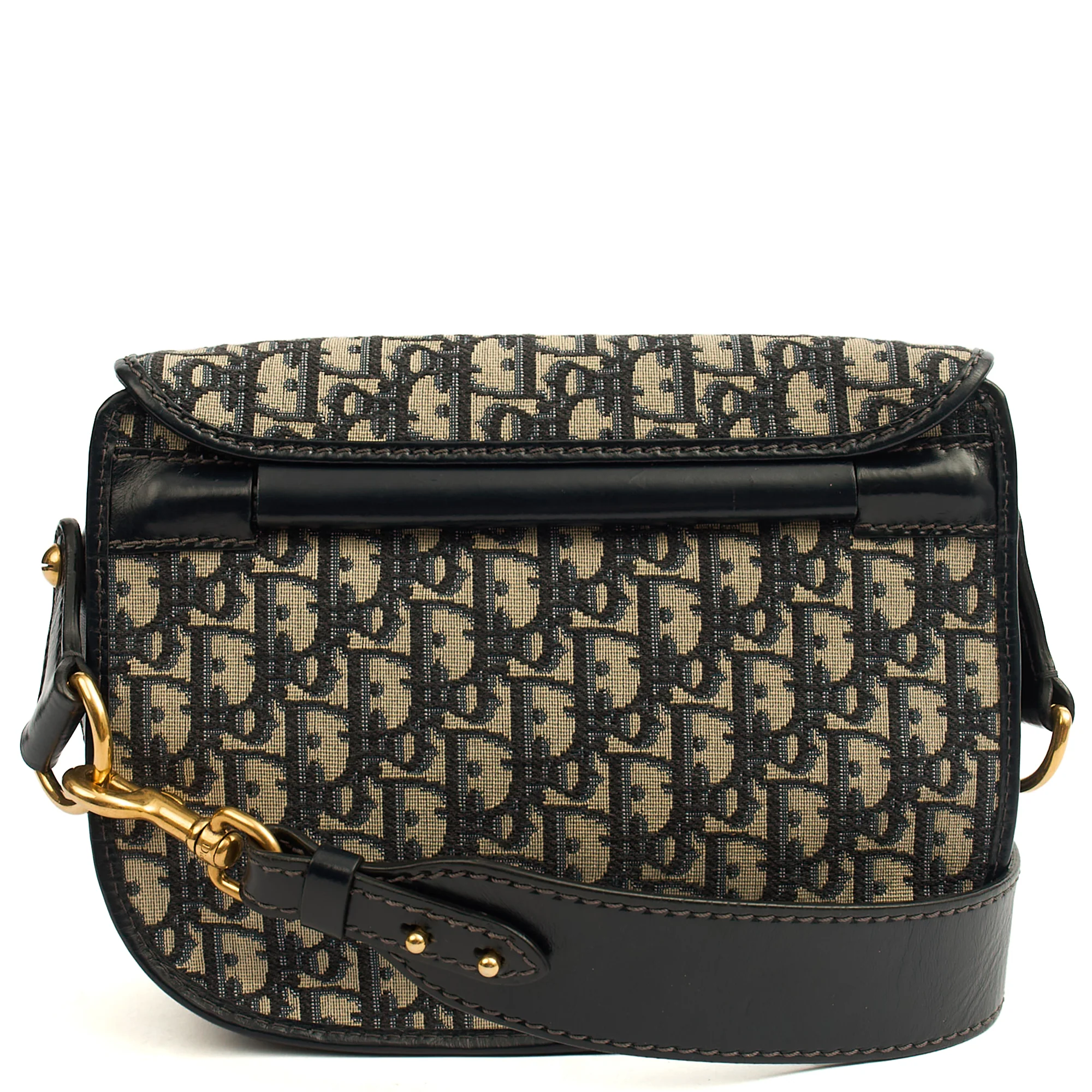 Picture of Christian Dior Cross Body Bobby- East West  in Blue, Fabric