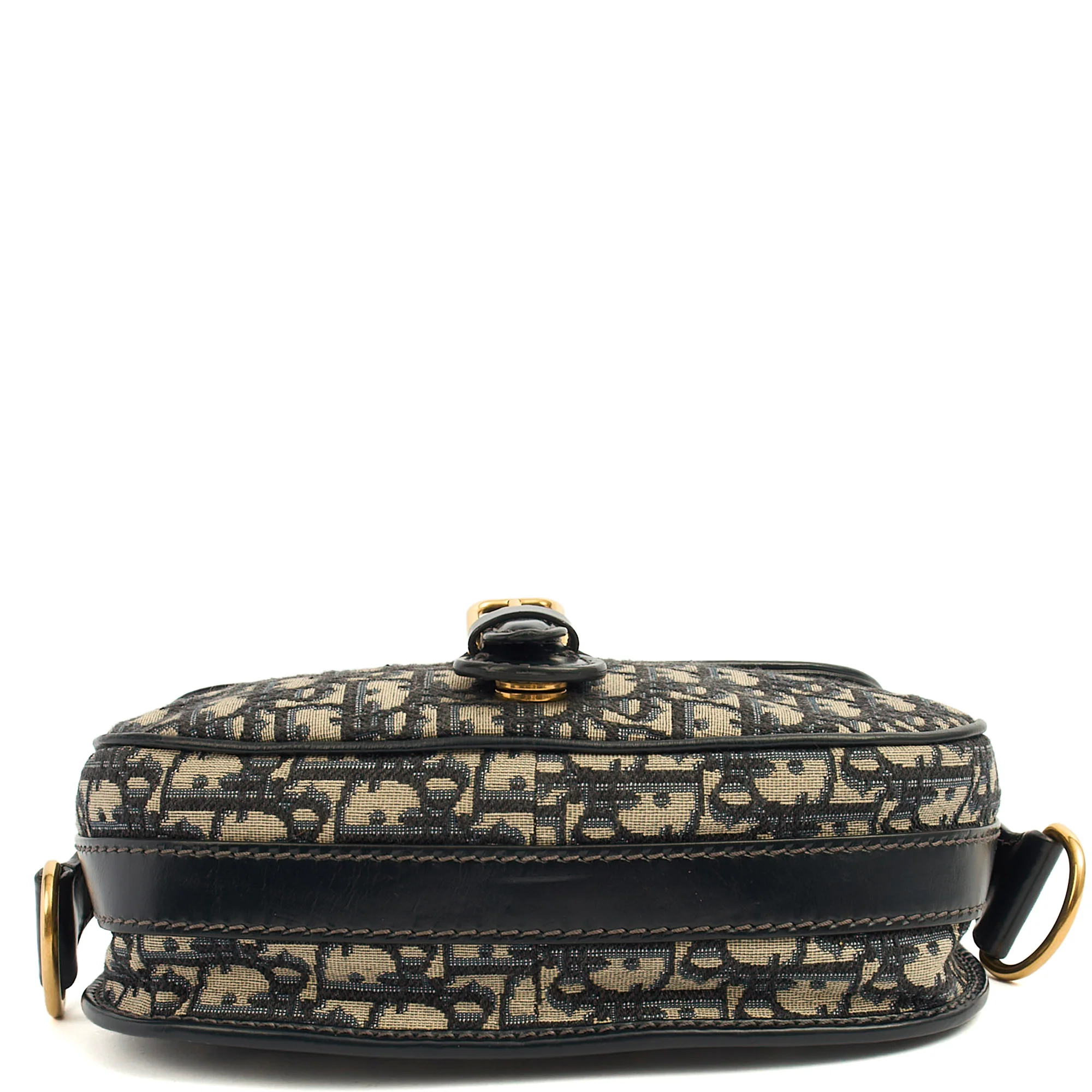 Picture of Christian Dior Cross Body Bobby- East West  in Blue, Fabric