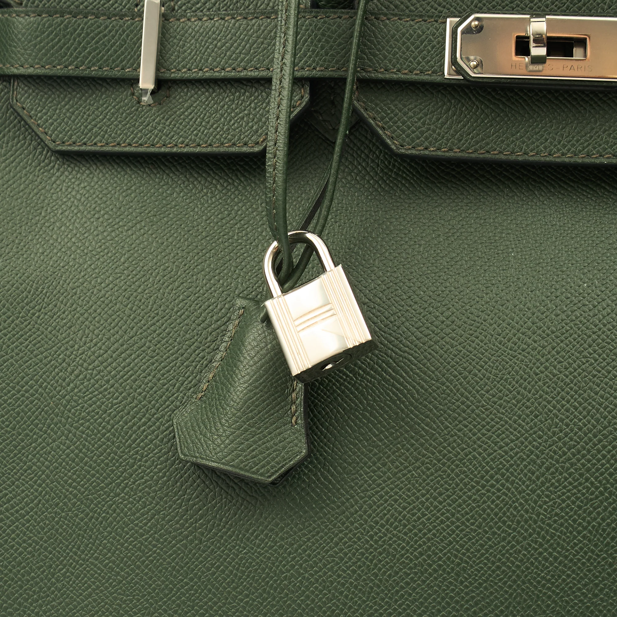 Picture of Hermes Tote Birkin 35 in Vert Anglaise, Epsom Leather