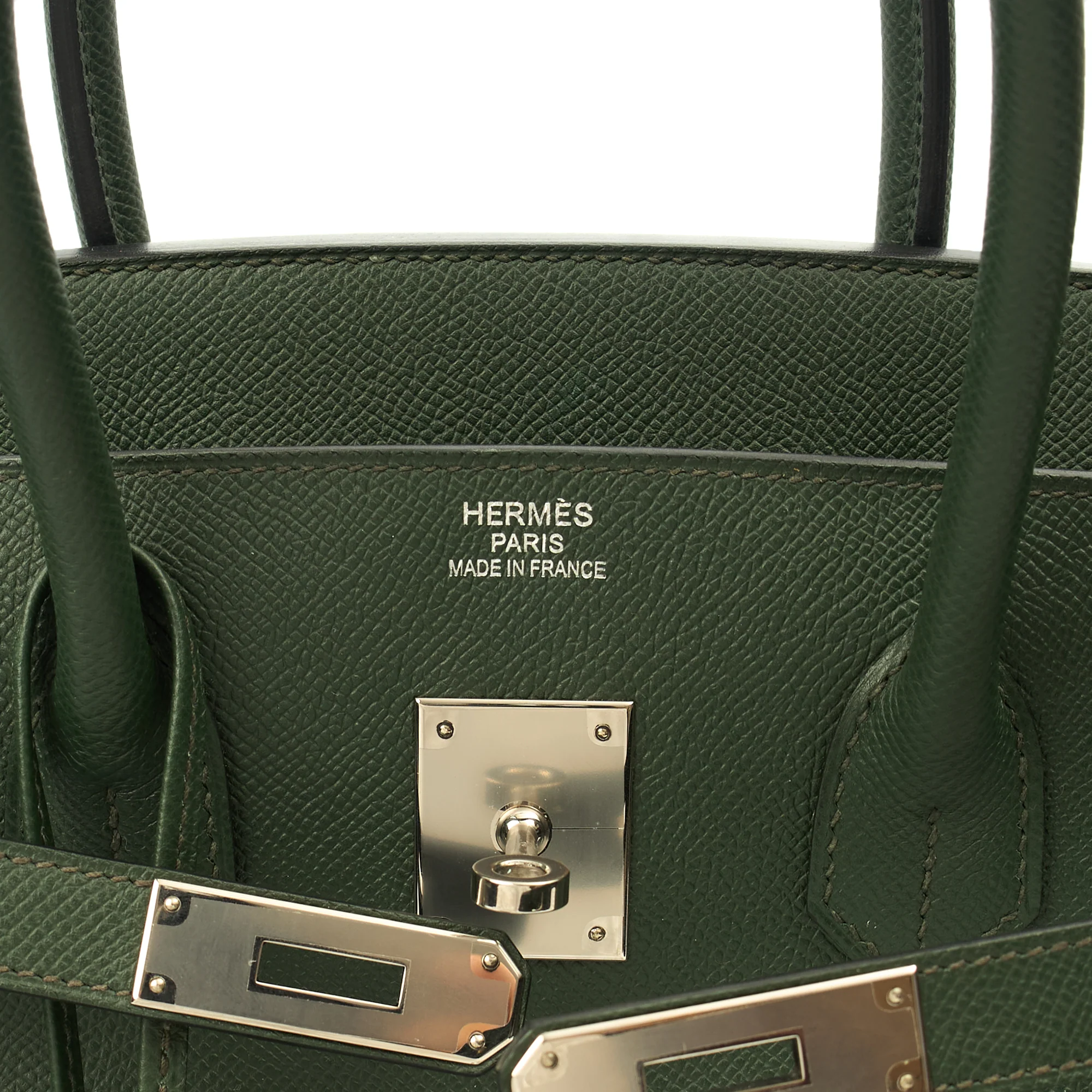 Picture of Hermes Tote Birkin 35 in Vert Anglaise, Epsom Leather