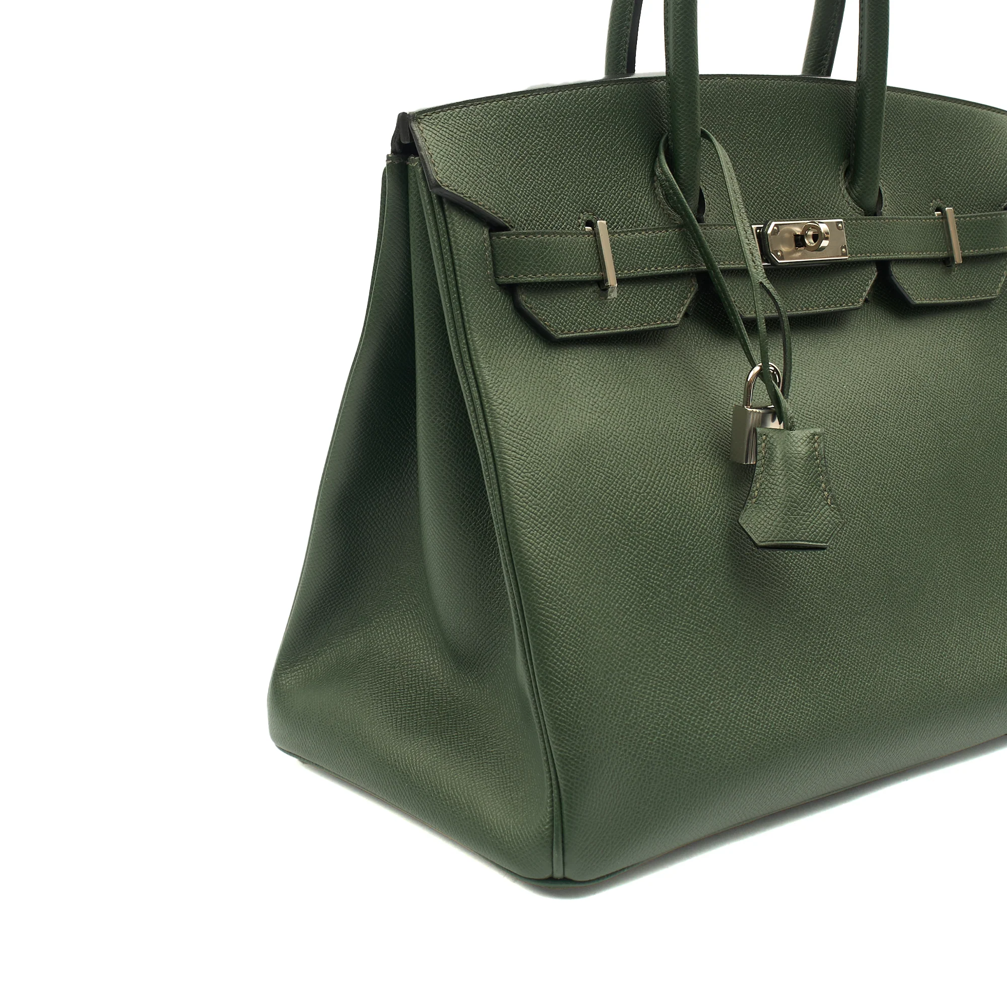 Picture of Hermes Tote Birkin 35 in Vert Anglaise, Epsom Leather