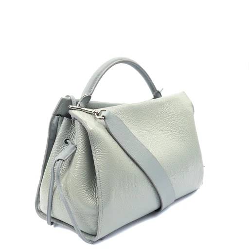 Picture of Mulberry Tote Iris - Large in Blue, Patent Leather