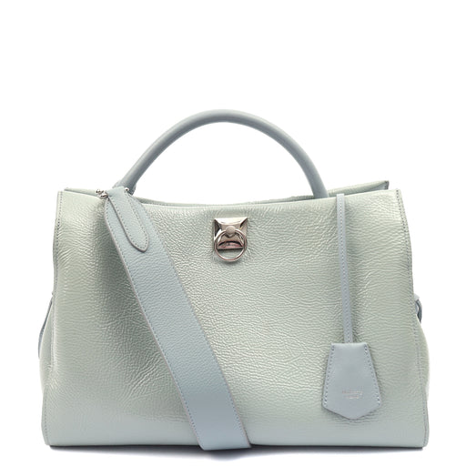 Picture of Mulberry Tote Iris - Large in Blue, Patent Leather