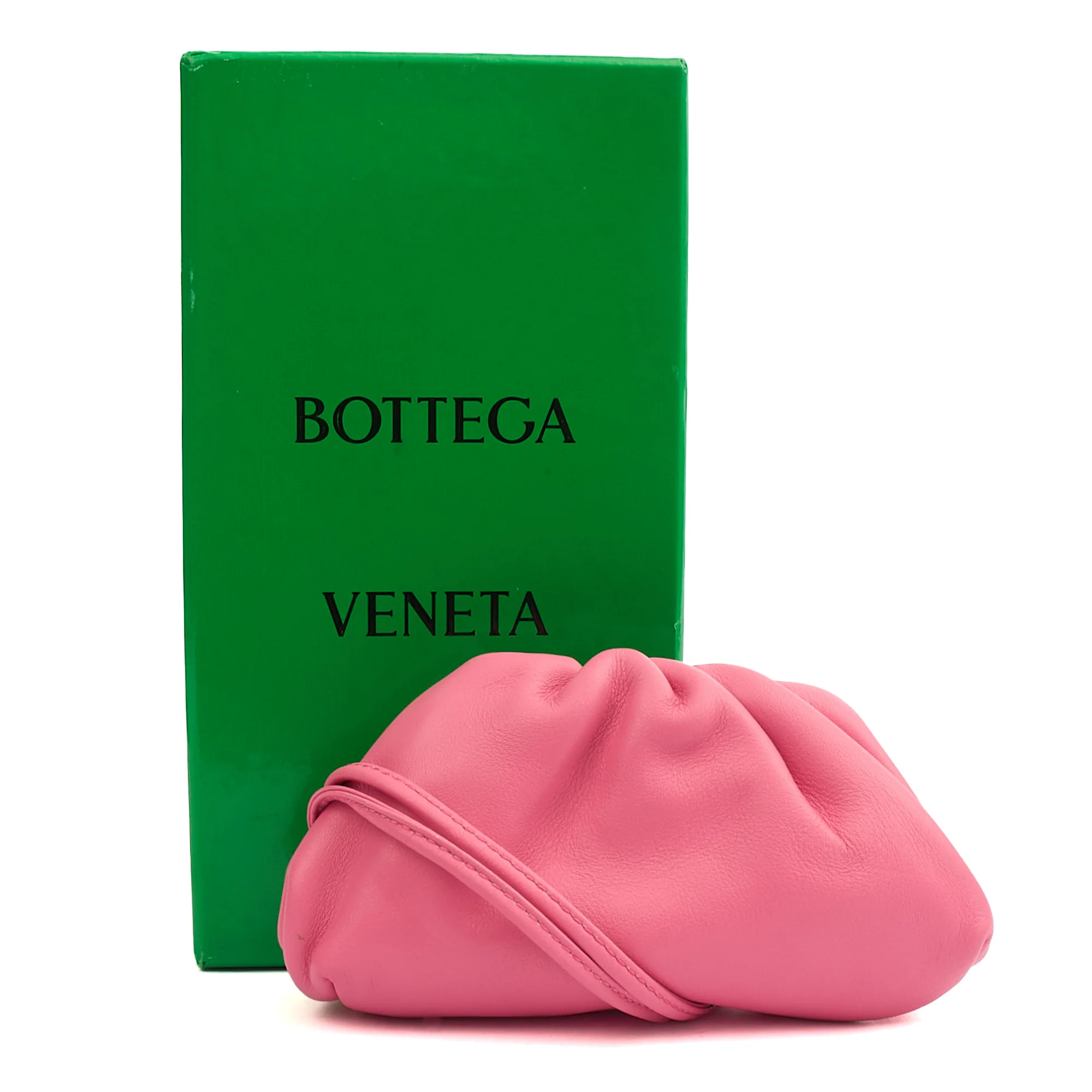 Picture of Bottega Veneta Mini Bag The Pouch - Mini in Pink, Leather