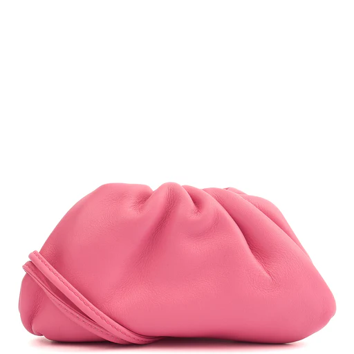 Picture of Bottega Veneta Mini Bag The Pouch - Mini in Pink, Leather