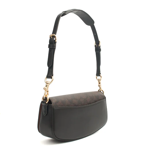 Picture of Coach Shoulder Bag Andrea Carryall in Brown, Leather