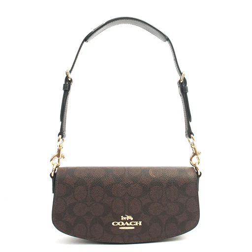 Picture of Coach Shoulder Bag Andrea Carryall in Brown, Leather