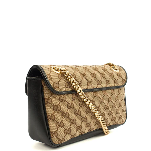 Picture of Gucci Shoulder Bag Marmont Shoulder Bag - Small in GG Supreme, Canvas