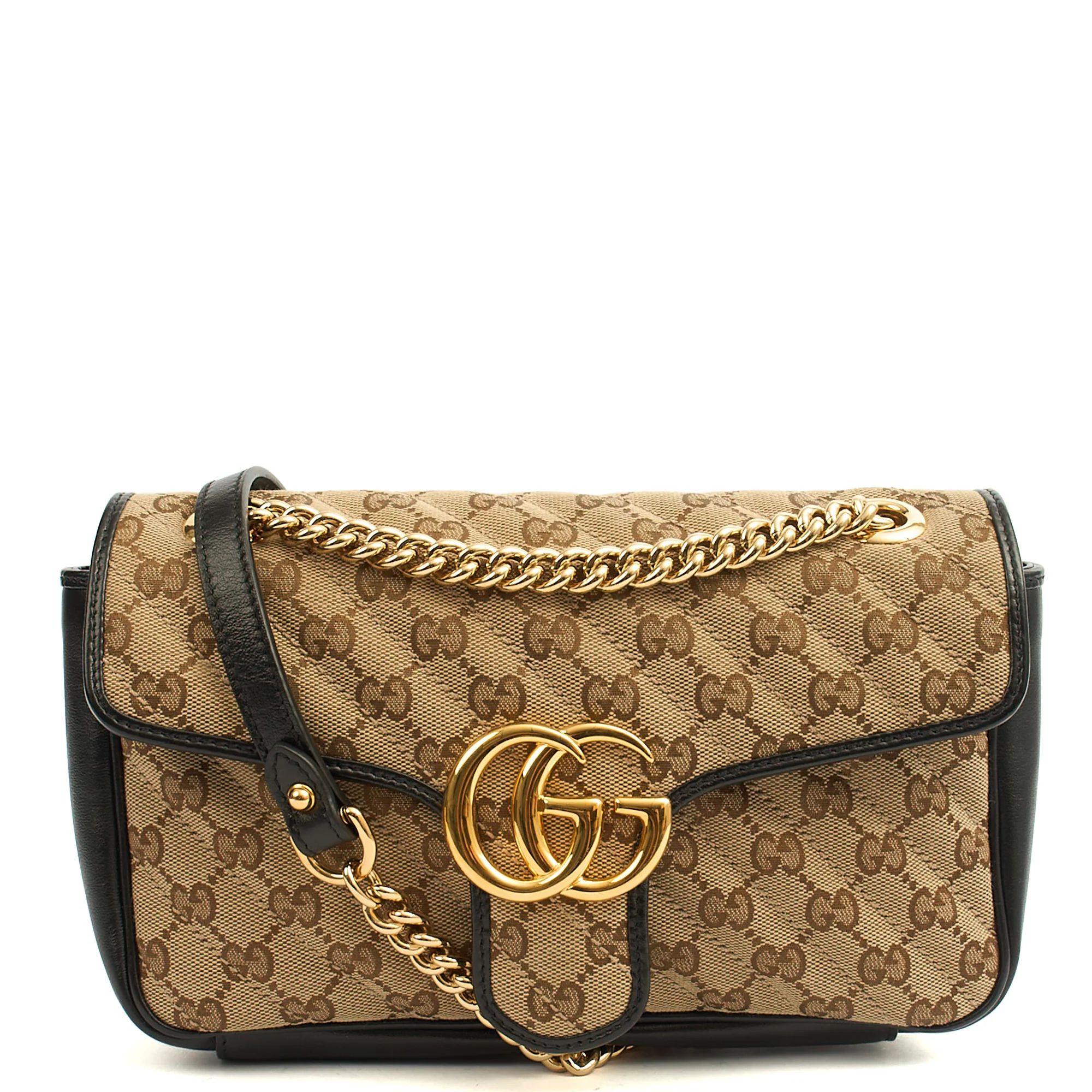 Picture of Gucci Shoulder Bag Marmont Shoulder Bag - Small in GG Supreme, Canvas