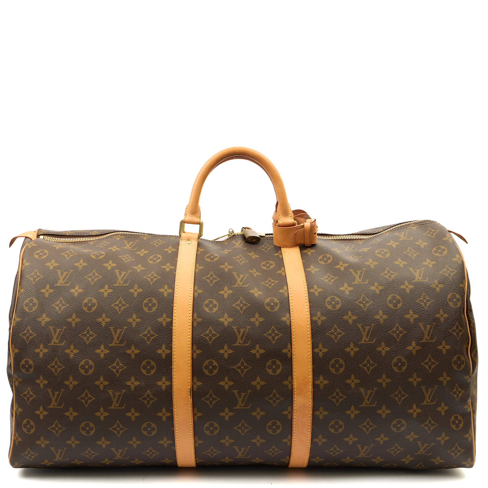 Picture of Louis Vuitton Soft Sided Keepall 55 in Monogram, Canvas