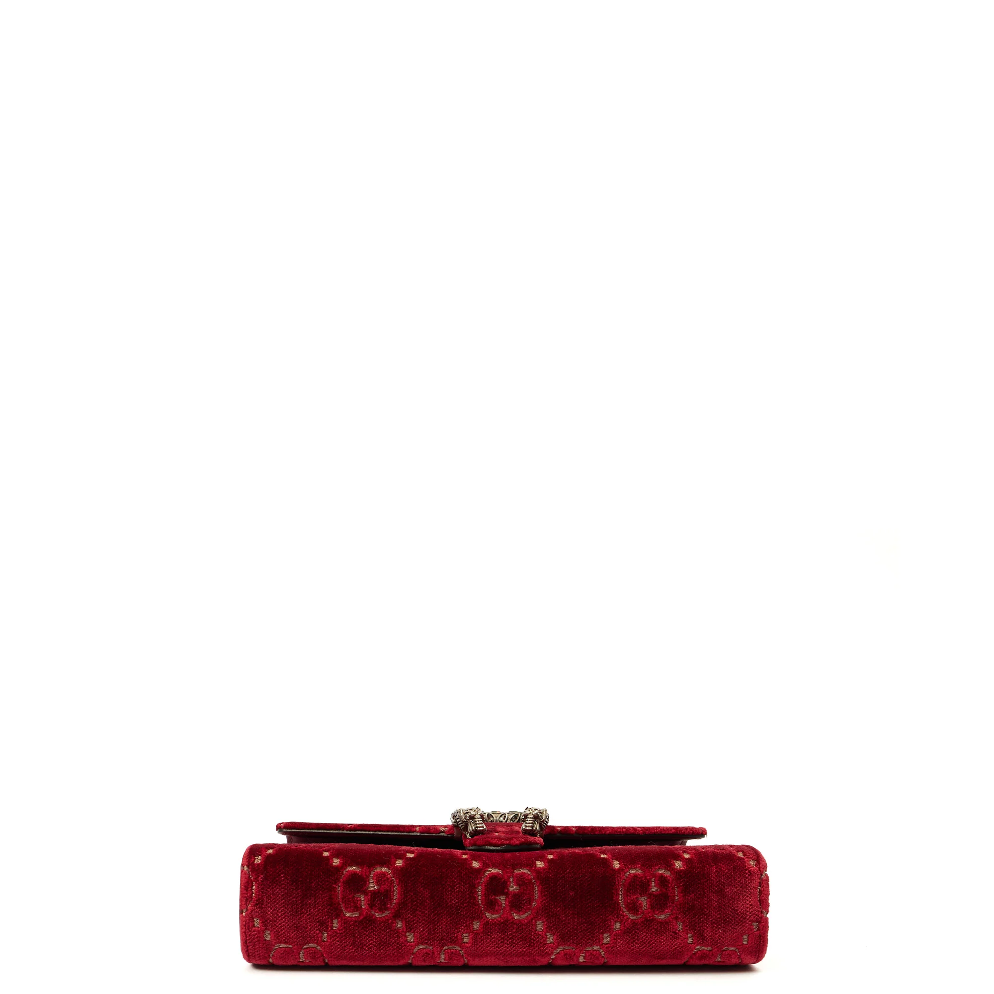 Picture of Gucci Cross Body Dionysus Chain Wallet in Red, Fabric