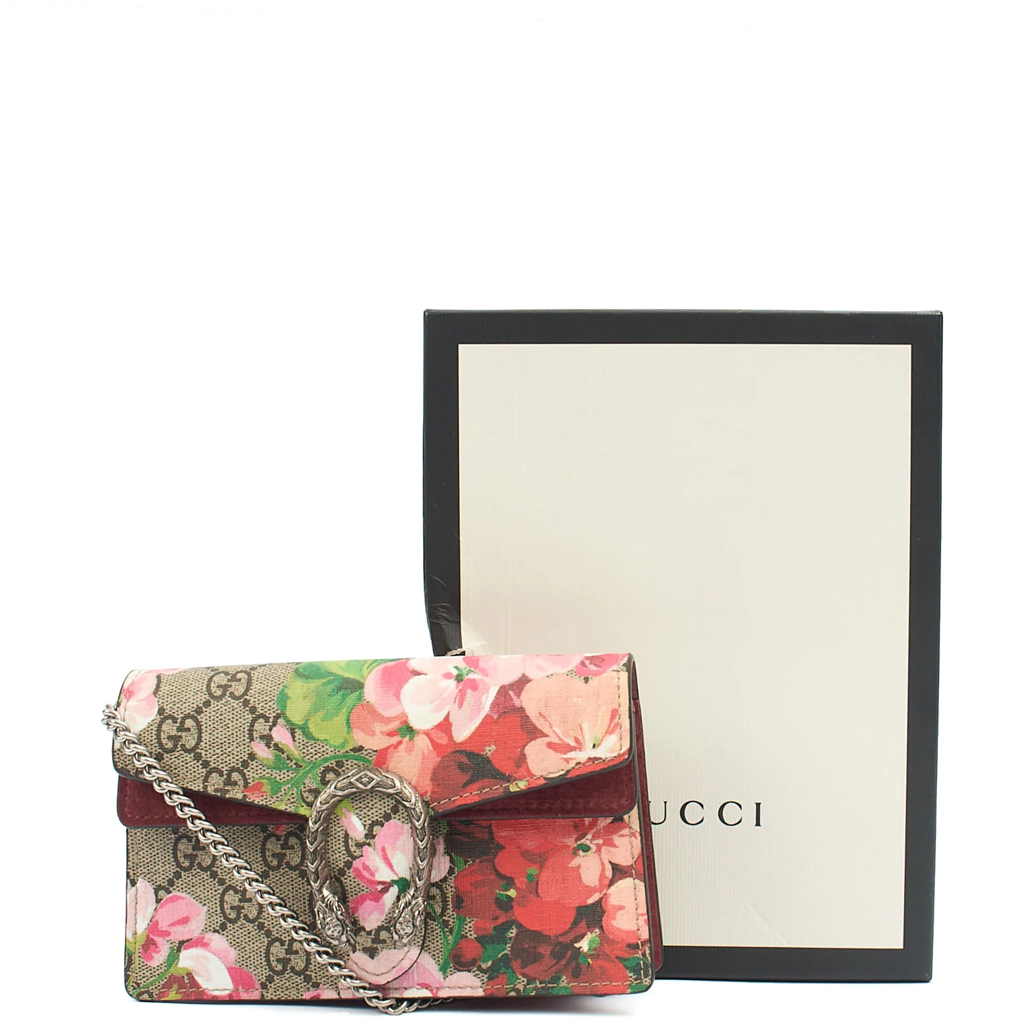 Picture of Gucci Mini Bag Dionysus - Super Mini in Neutral, Leather