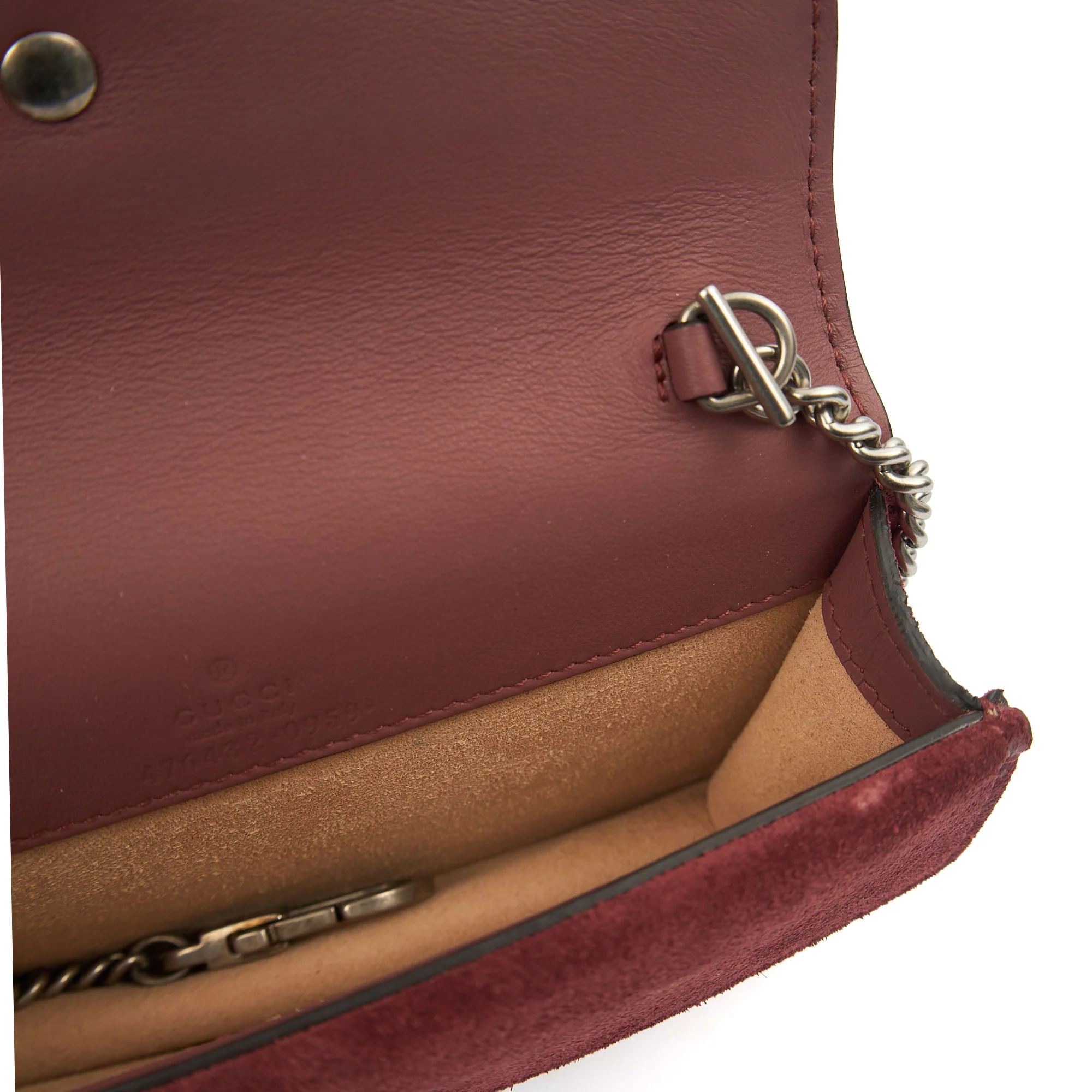 Picture of Gucci Mini Bag Dionysus - Super Mini in Neutral, Leather