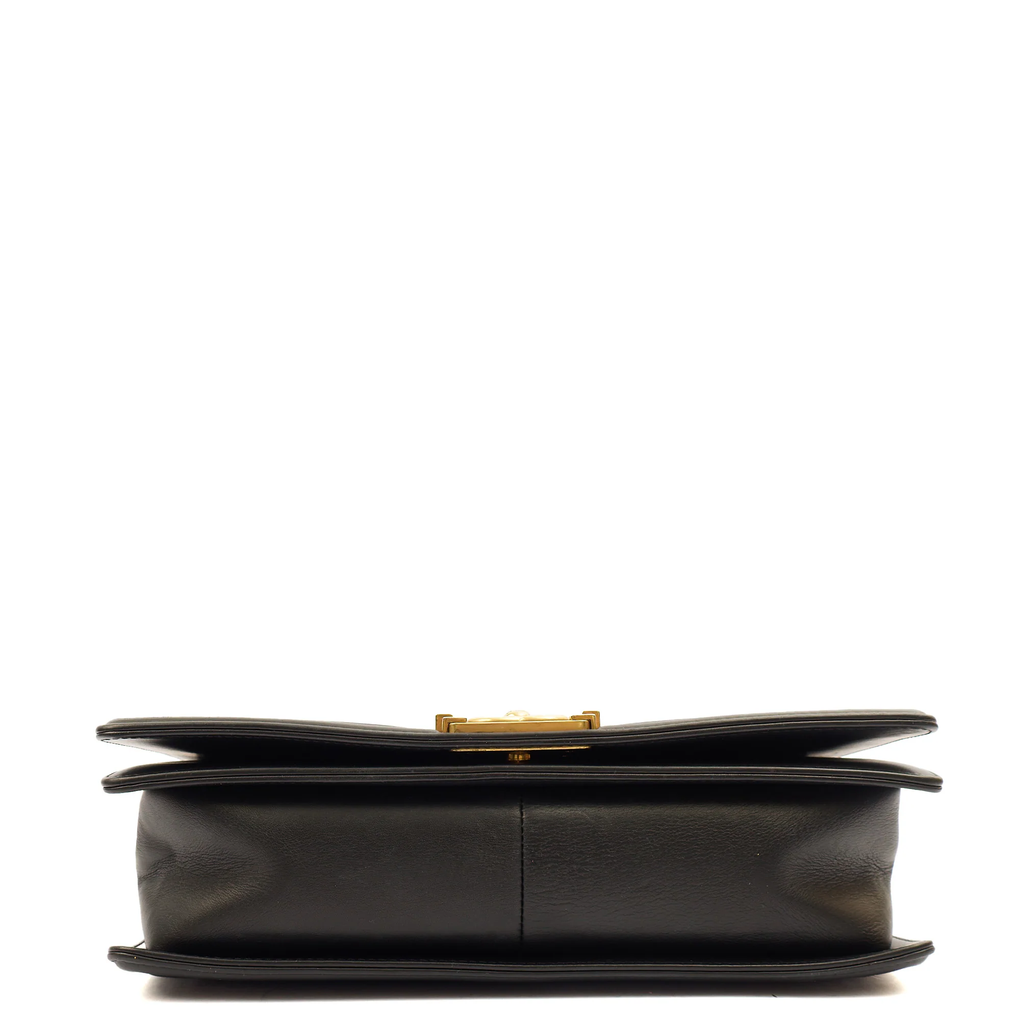Picture of Chanel Shoulder Bag Boy - Medium in Black, Calfskin Leather