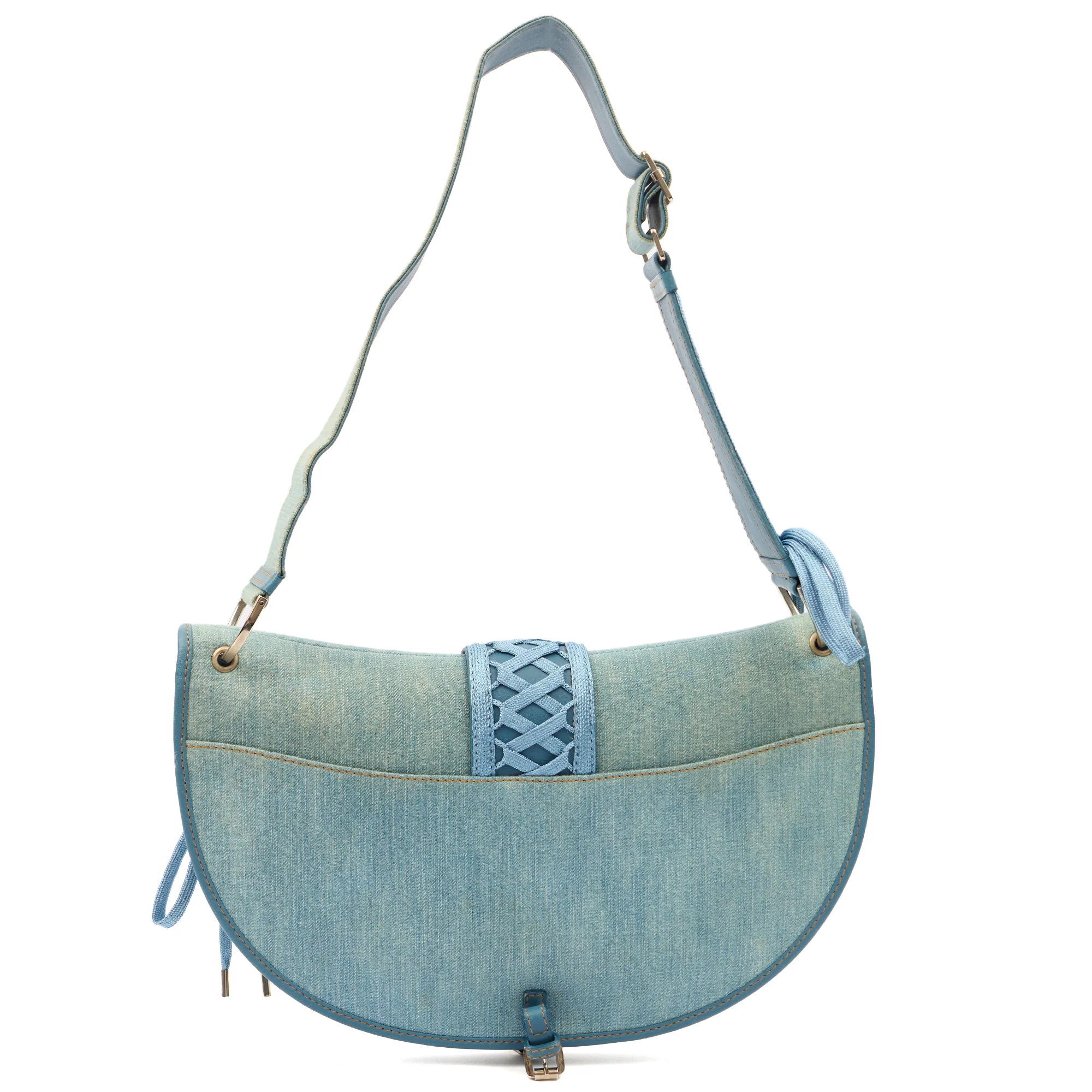 Picture of Christian Dior Shoulder Bag Admit It  in Blue, Fabric