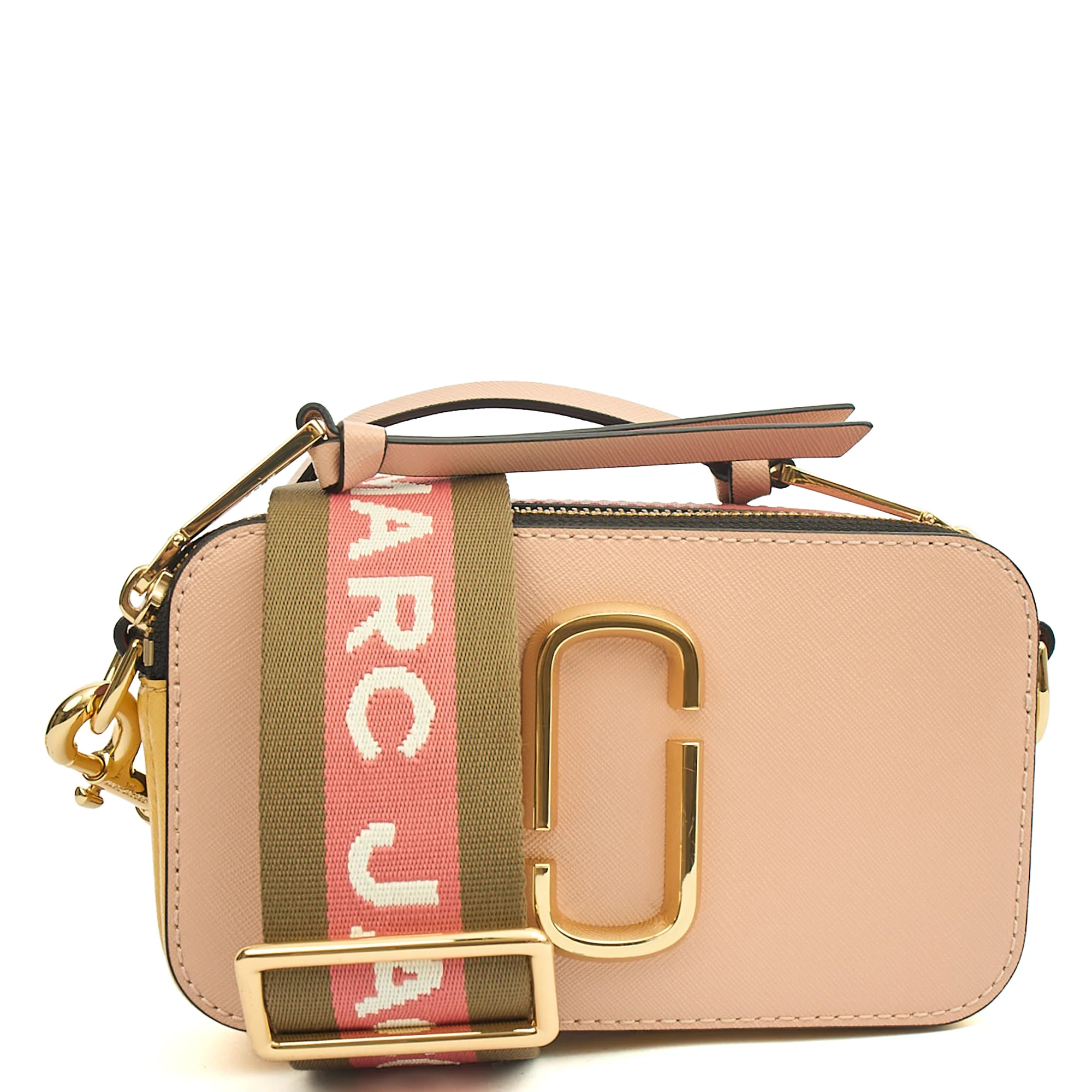 Picture of Marc Jacobs Cross Body Snapshot in Pink, Leather