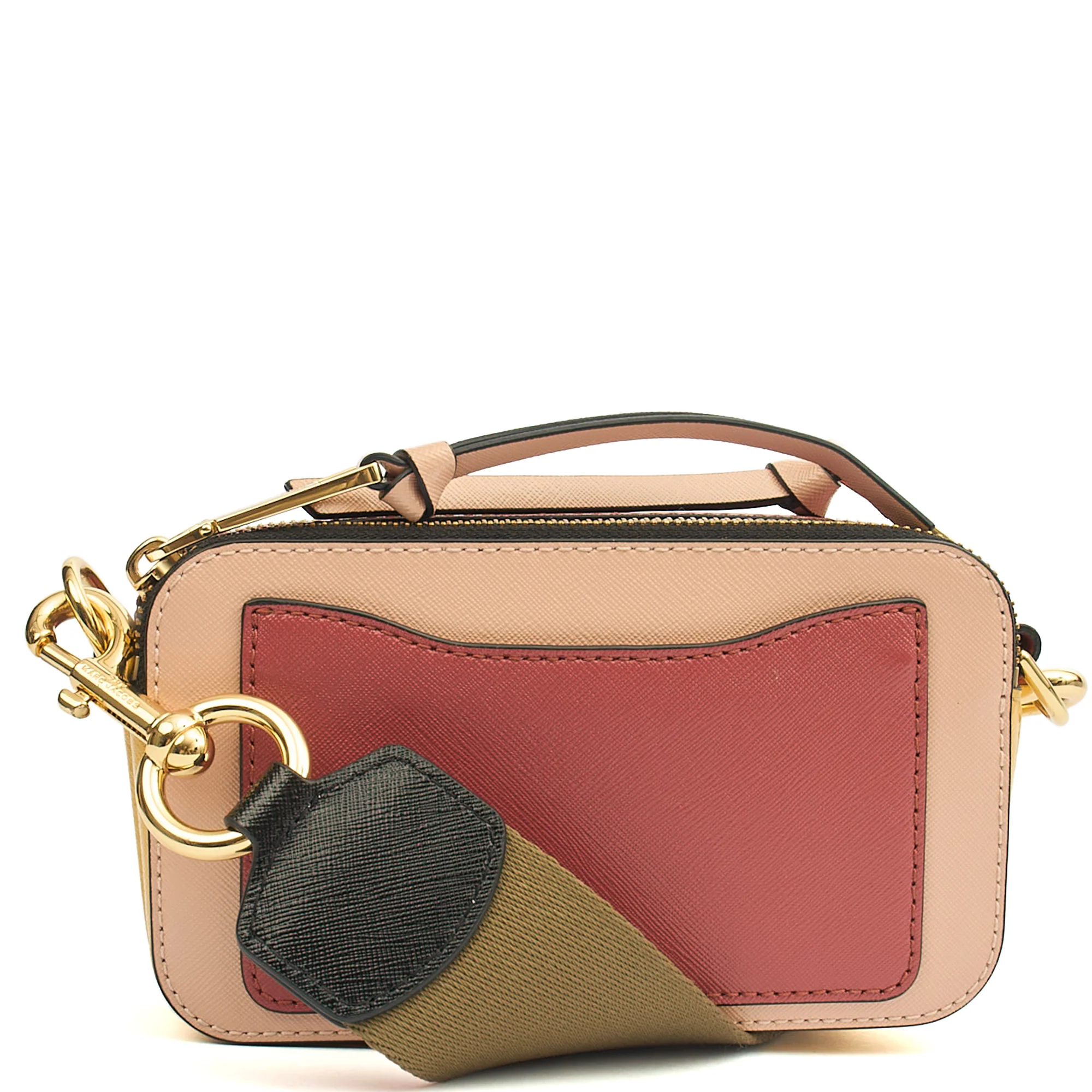 Picture of Marc Jacobs Cross Body Snapshot in Pink, Leather