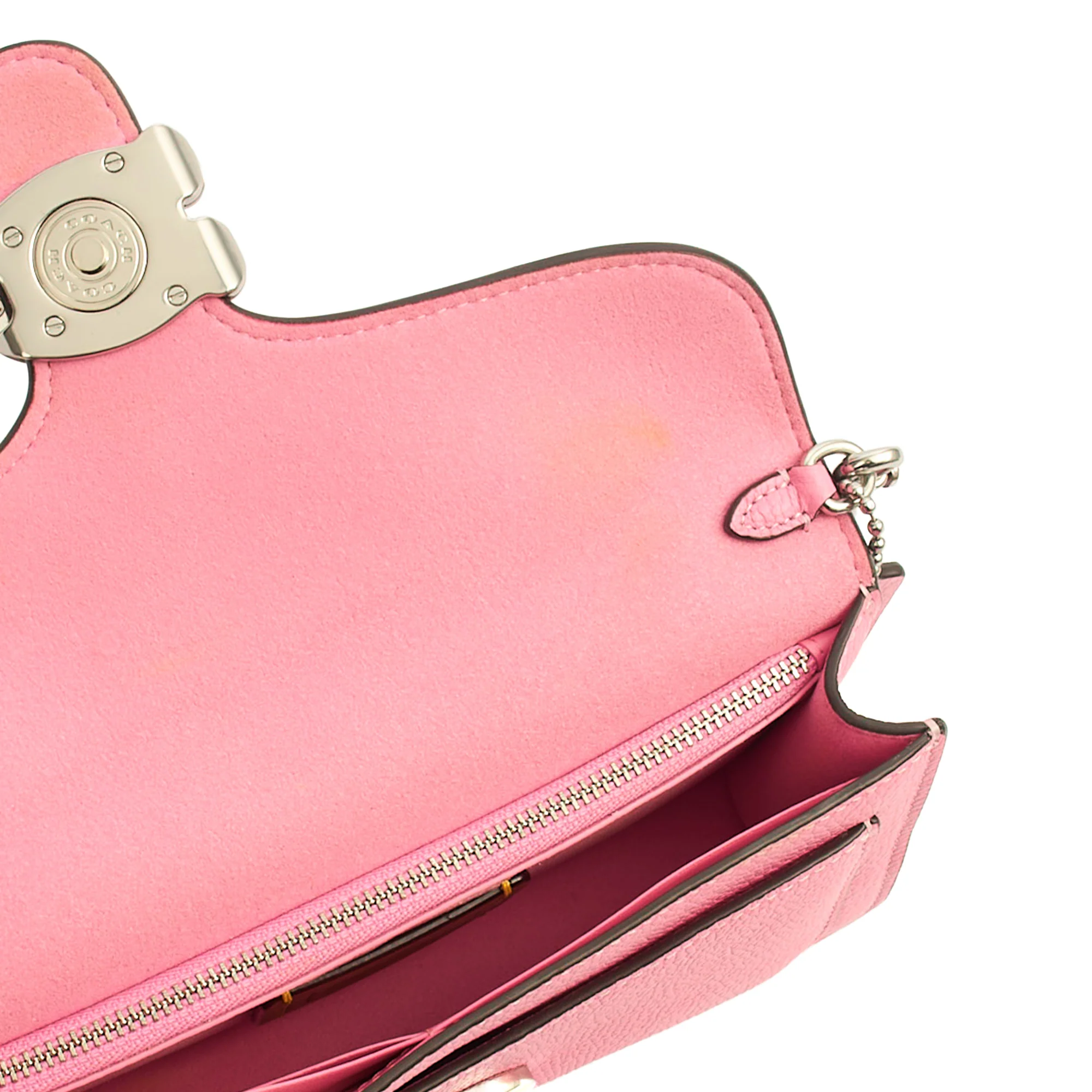 Picture of Coach Cross Body Tabby 20 in Pink, Leather