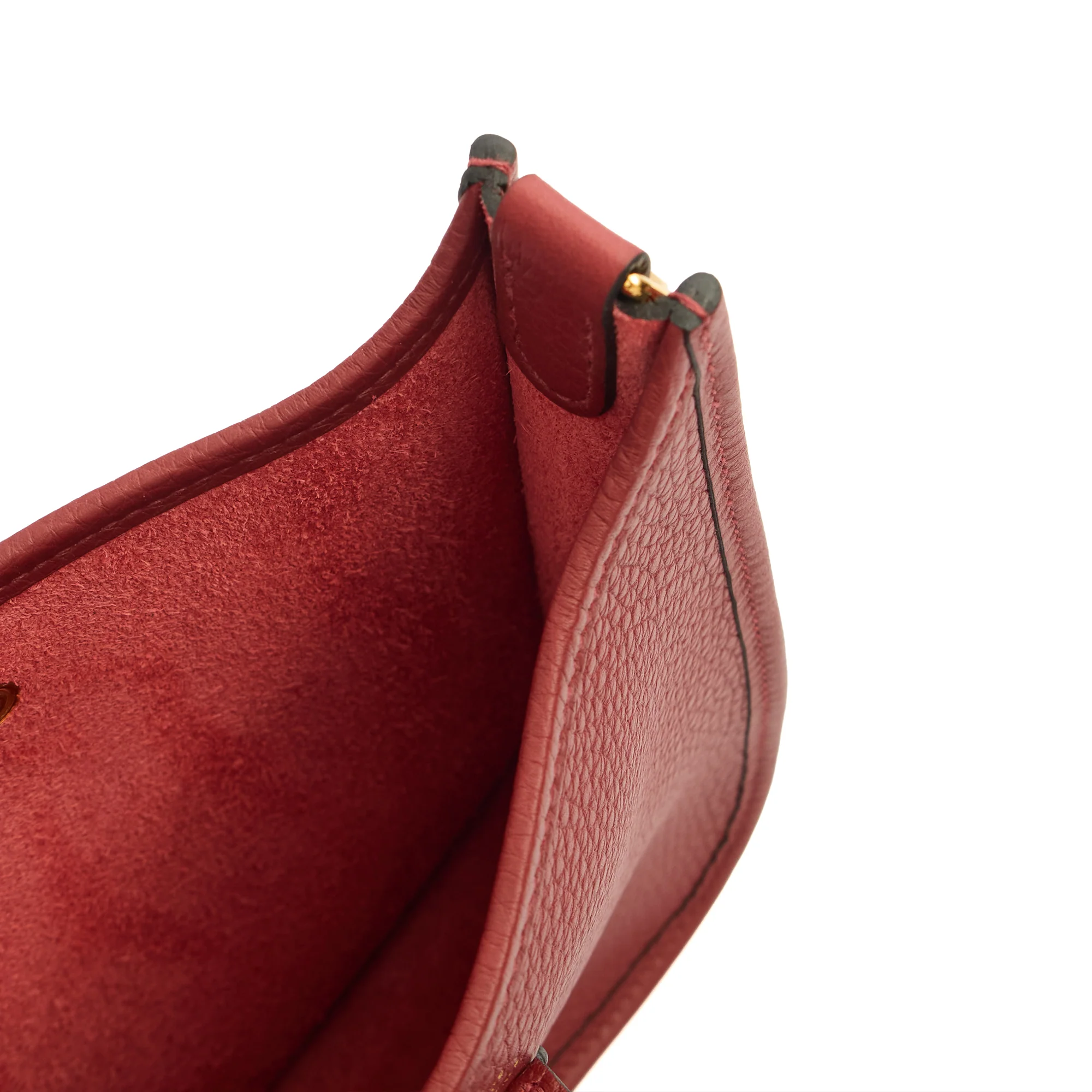 Picture of Hermes Cross Body Evelyne 16 in Rouge H, Togo Leather