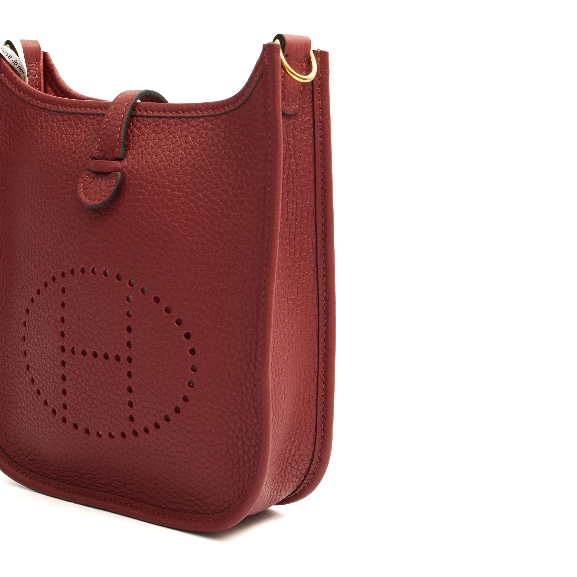 Picture of Hermes Cross Body Evelyne 16 in Rouge H, Togo Leather