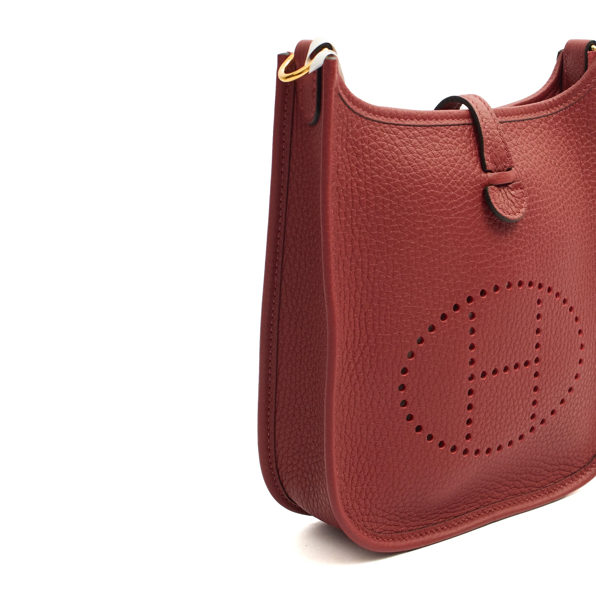 Picture of Hermes Cross Body Evelyne 16 in Rouge H, Togo Leather